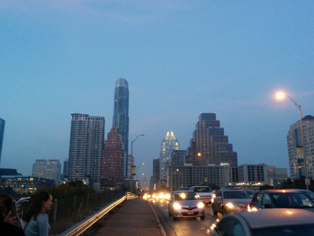 The Austin Skyline from South Congress.