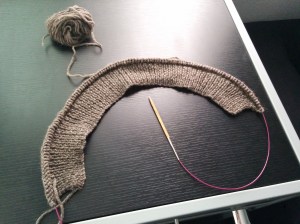 My fastest knitting ever