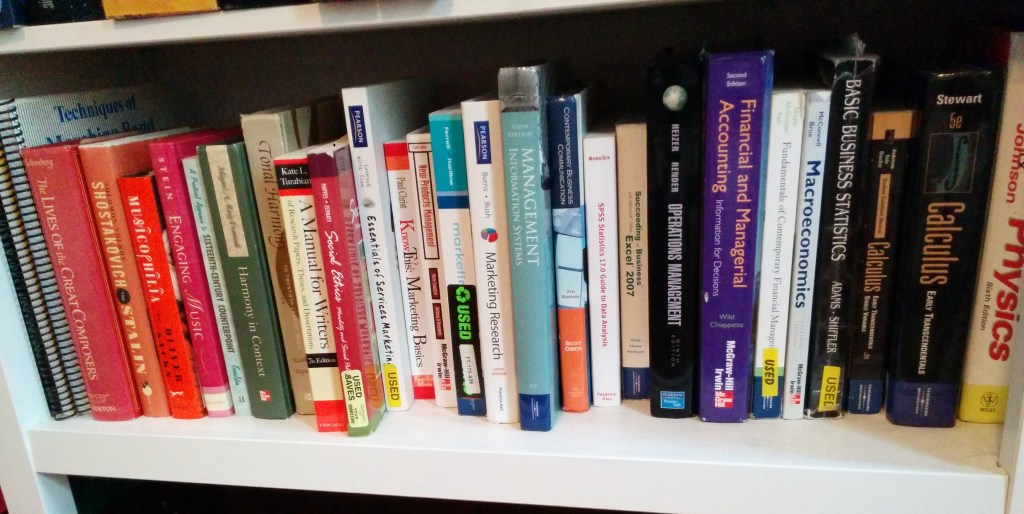 The Bottom Bookshelf