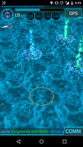 Run in the blue, feel the blue, be the blue