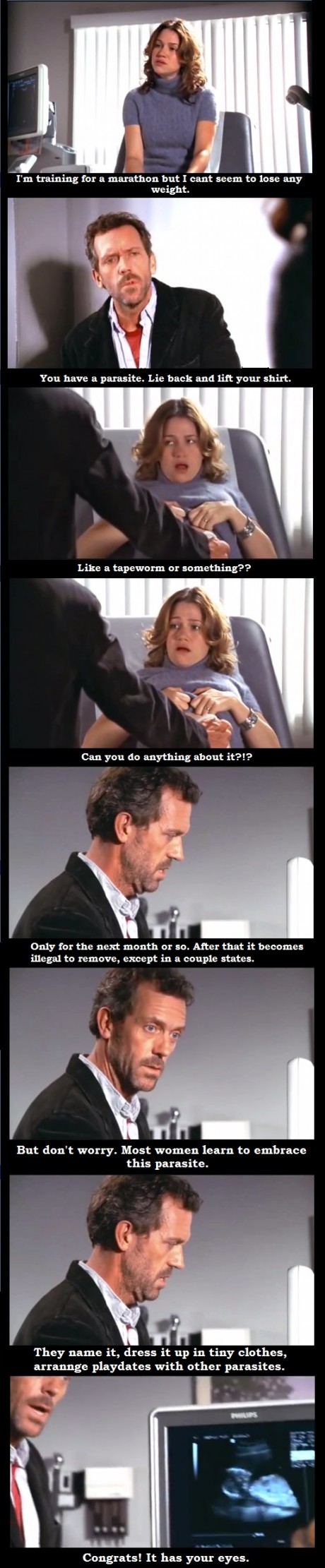 parasite house MD funny