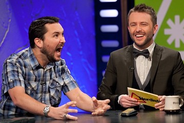 Wil Wheaton and Chris Hardwick