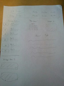 A few widget areas, and heavy on post content